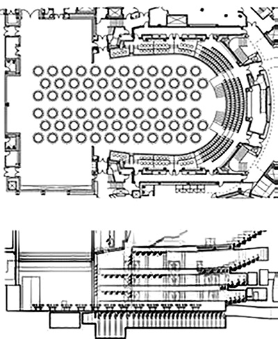 Gala Venue пример конфигурации зала