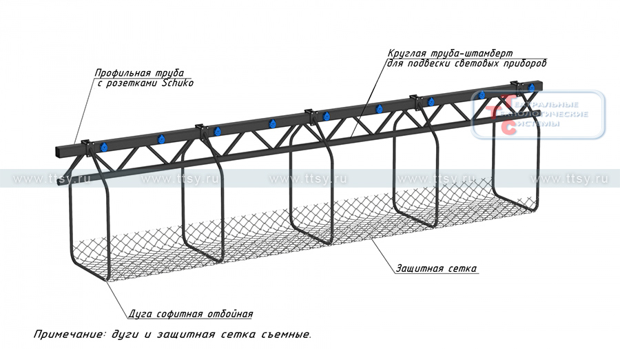 Плоский софит