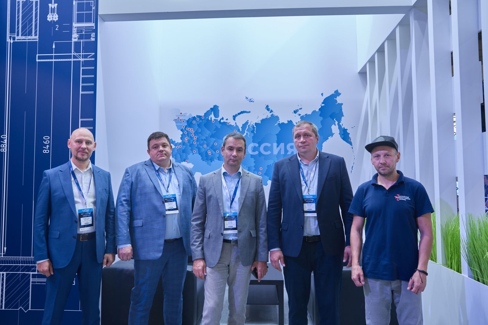 руководящий состав ТТС на выставке Light + Audio Tec 2024