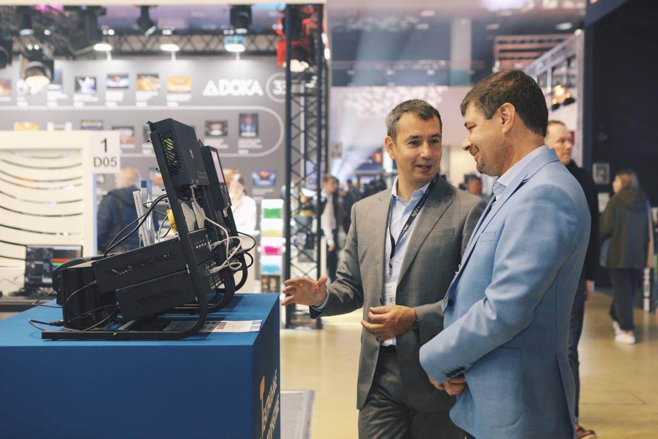 В.В. Якунин, генеральный директор ТТС на выставке Light + Audio Tec 2022